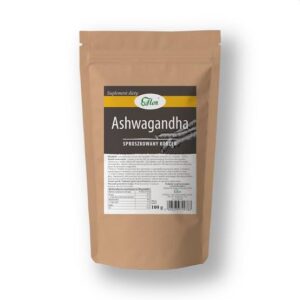 Ashwagandha Sproszkowany Korzeń – 100% Korzenia Ashwagandhy – 100 g