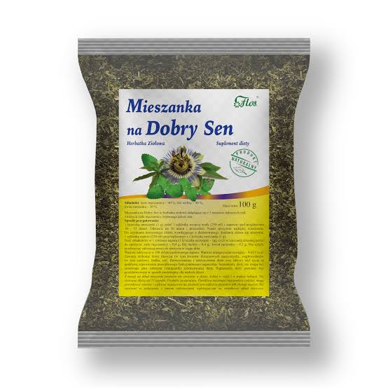 Mieszanka na Dobry Sen – Soothing Herbal Tea Blend for Evening Relaxation – 100 g