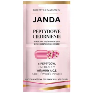 Janda Peptide Firming Mask – 6 Peptides, Vitamins & Botanical Oils – 2 Applications