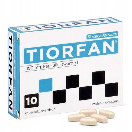Tiorfan 100 mg – Powerful Acute Diarrhea Relief with Racecadotril – Capsules