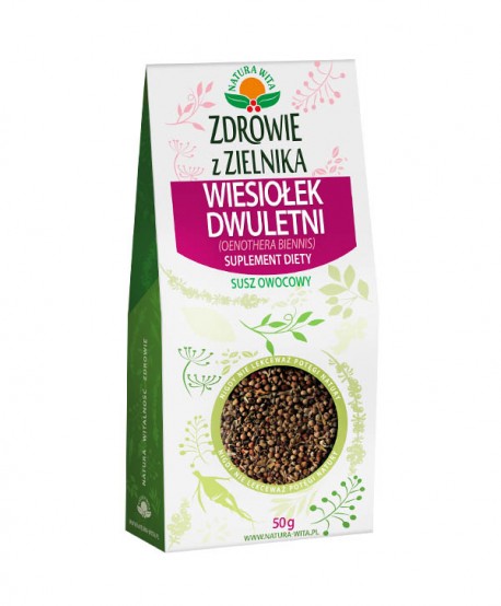 Wiesiołek Dwuletni Natura Wita – Natural Evening Primrose Seeds for Daily Wellness – 50 g
