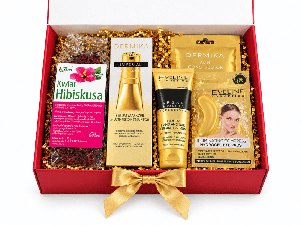 Golden Indulgence – Luxury Pampering Gift Set for Her