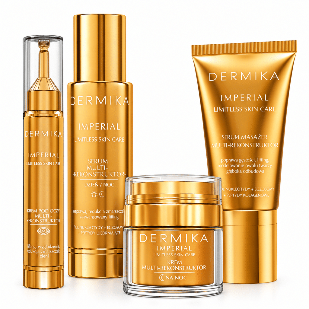 Dermika Imperial Skincare Bundle | 4-Piece Face Care