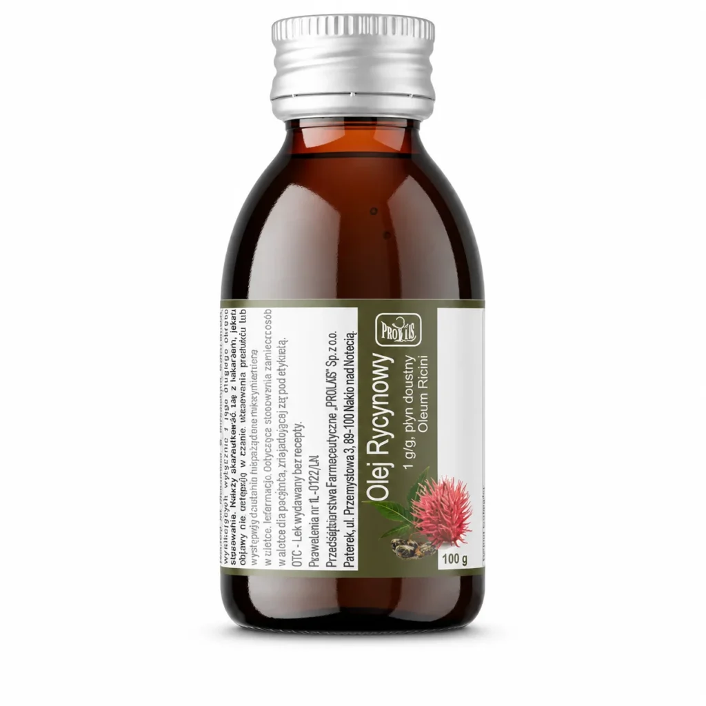 Olej Rycynowy Herbapol – Trusted Traditional Herbal Laxative – 100 g