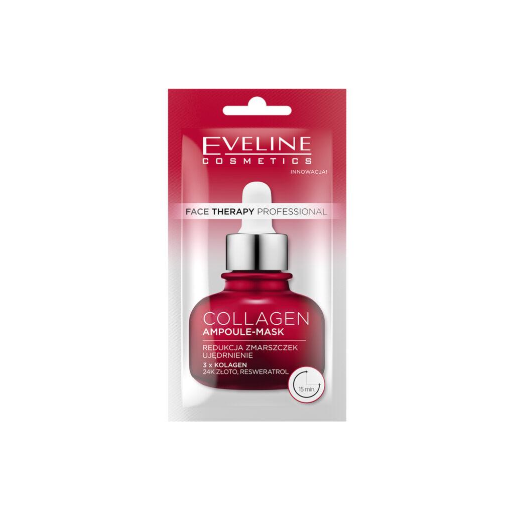 Eveline Cosmetics Collagen Ampoule-Mask 8 ml | Powerful Firming & Hydration Boost