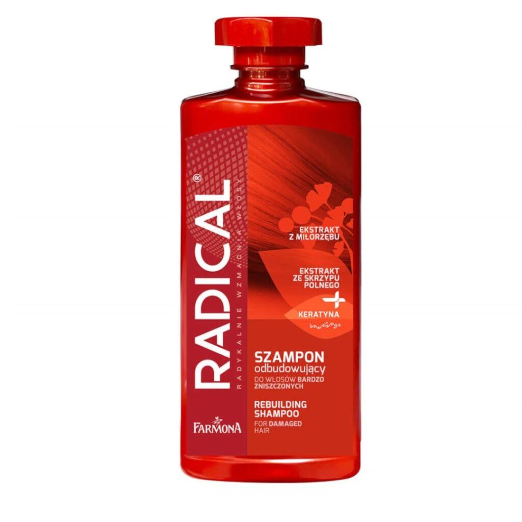 Radical Szampon Odbudowujacy 400 ml | Strengthening Hair Care Shampoo