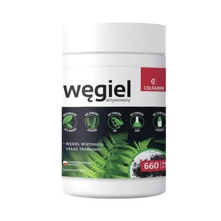 Węgiel Aktywowany Colfarm – Pure, Versatile Digestive Support – 100 g