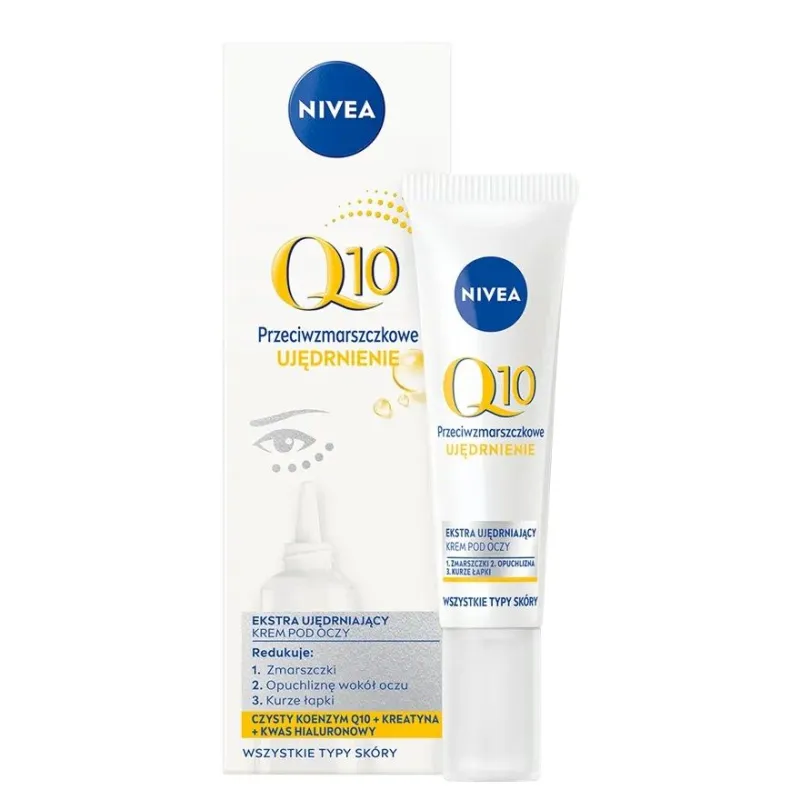Nivea Q10 Krem pod Oczy 15 ml | Powerful Anti-Wrinkle Firming Eye Care