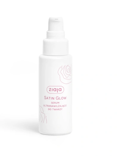 Ziaja Satin Glow Serum Ultranawilżające do Twarzy 50 ml | Radiant Hydration Boost
