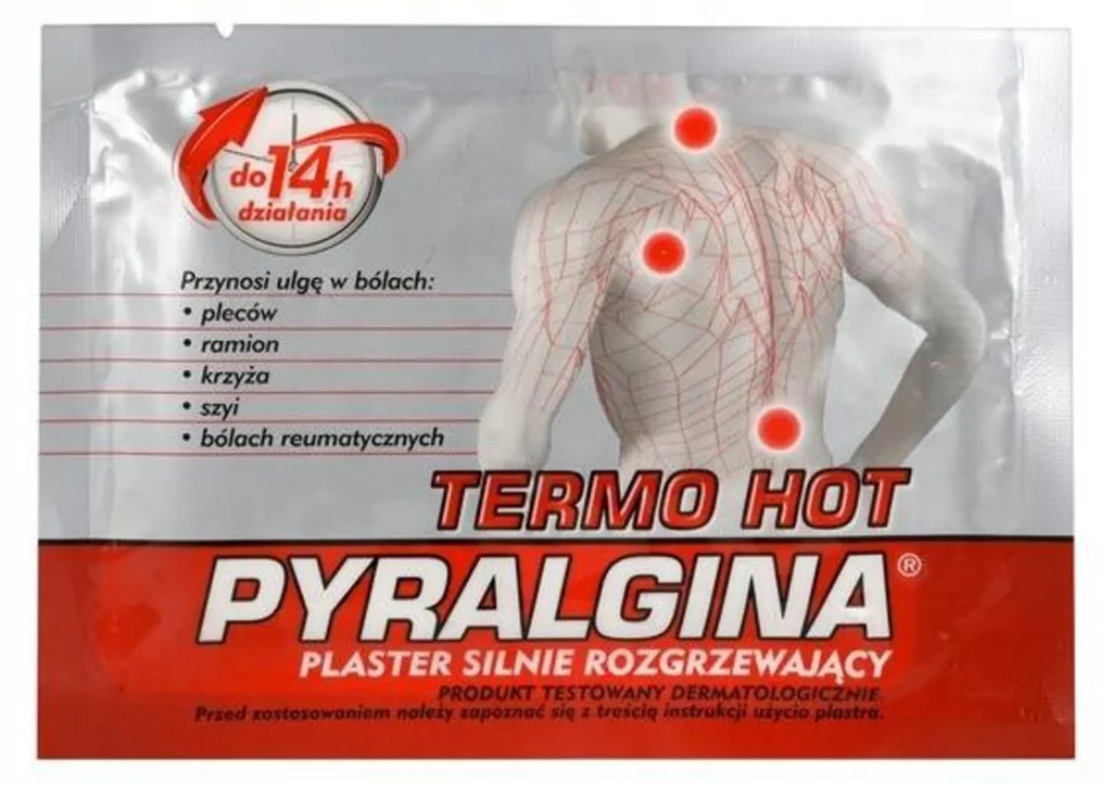 Pyralgina Termo Hot | Pyralgina 1 Plaster - Powerful Warming Relief